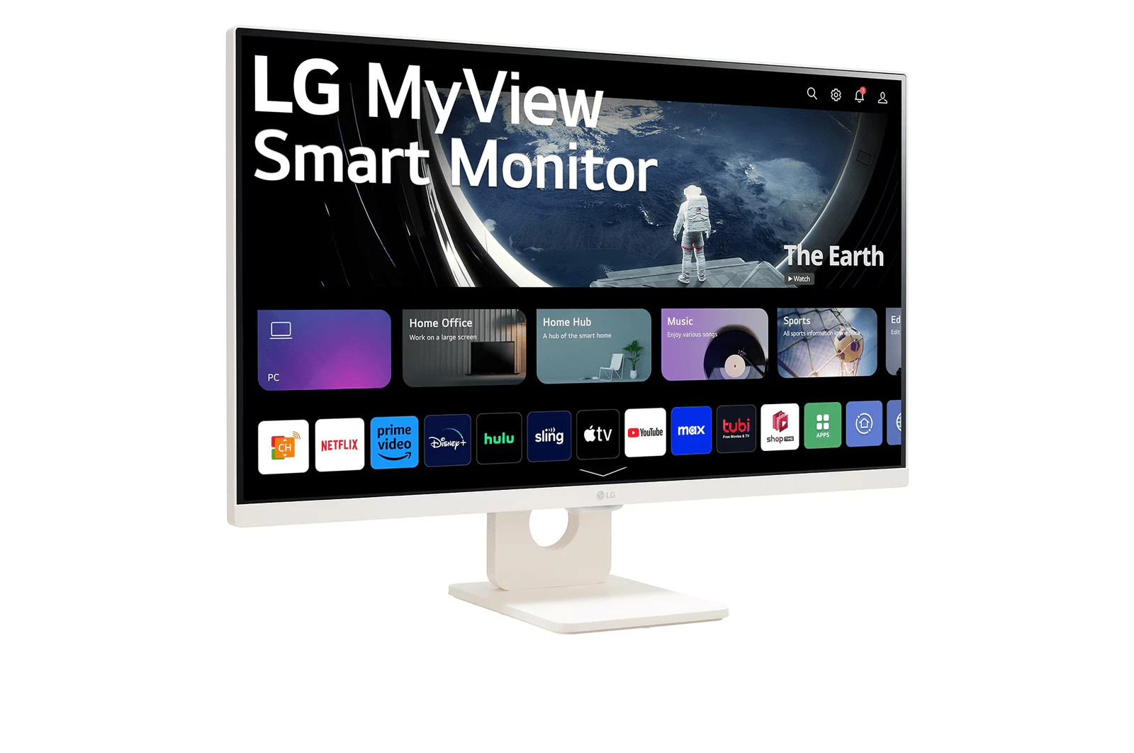 Монитор 27' LG MyView 27U511SA-W IPS 1920x1080, 100 Гц, 5 мс, 16:9, 250 кд/м², 2xHDMI, USB Hub (2x USB), белый, фото3