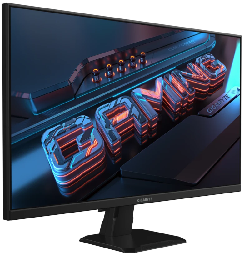 Монитор 27' Gigabyte GS27QA EU IPS 2560x1440, 180 Гц, 1 мс, 16:9, 300 кд/м², DP 1.4, HDMI 2.0, 3.5 Jack, FreeSync, черный, фото4