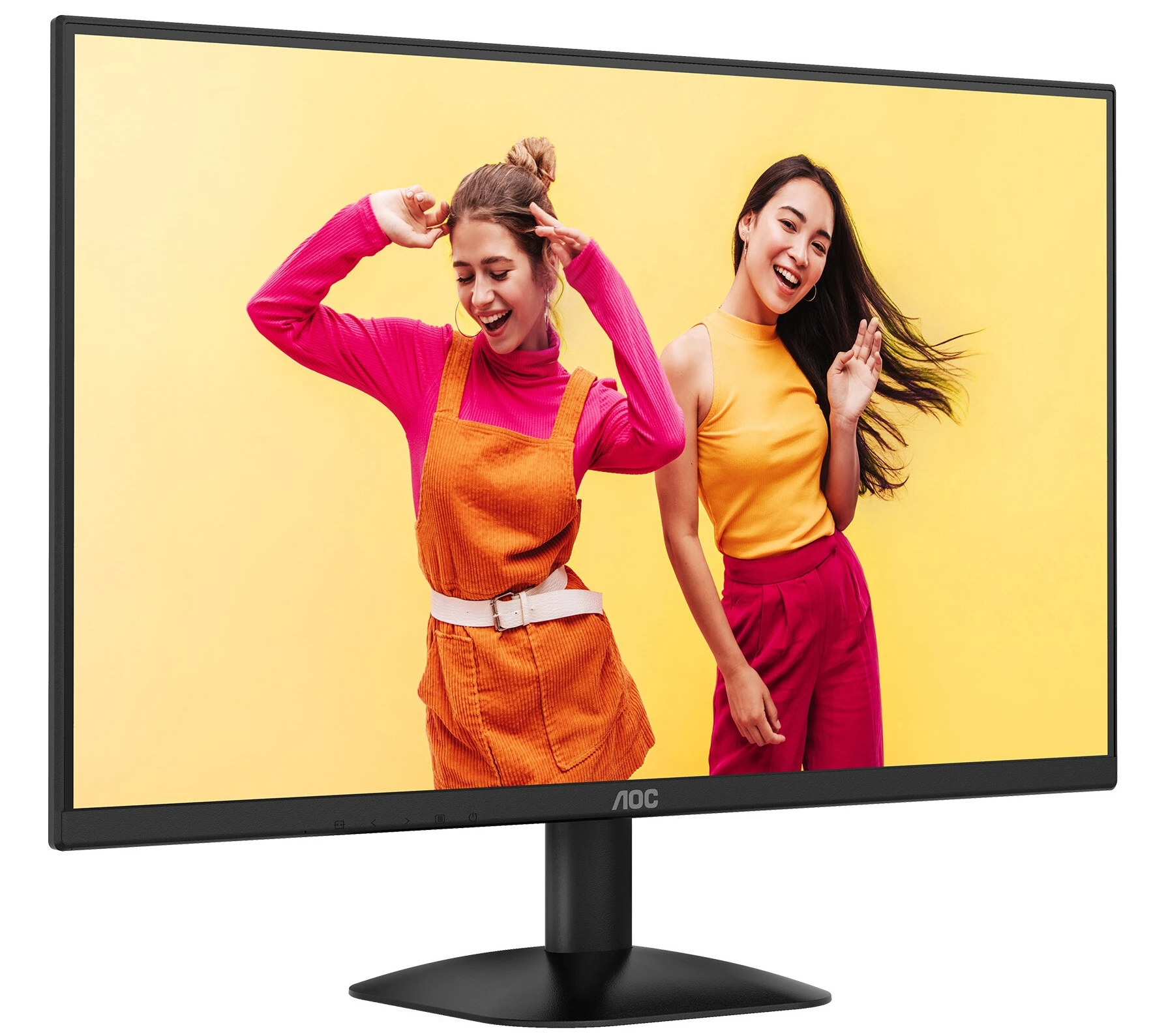 Монитор 23.8' AOC Q24B35 IPS 2560x1440, 120 Гц, 4 мс, 16:9, 250 кд/м², HDMI 2.0, DP 1.4, HDR10, черный, фото2