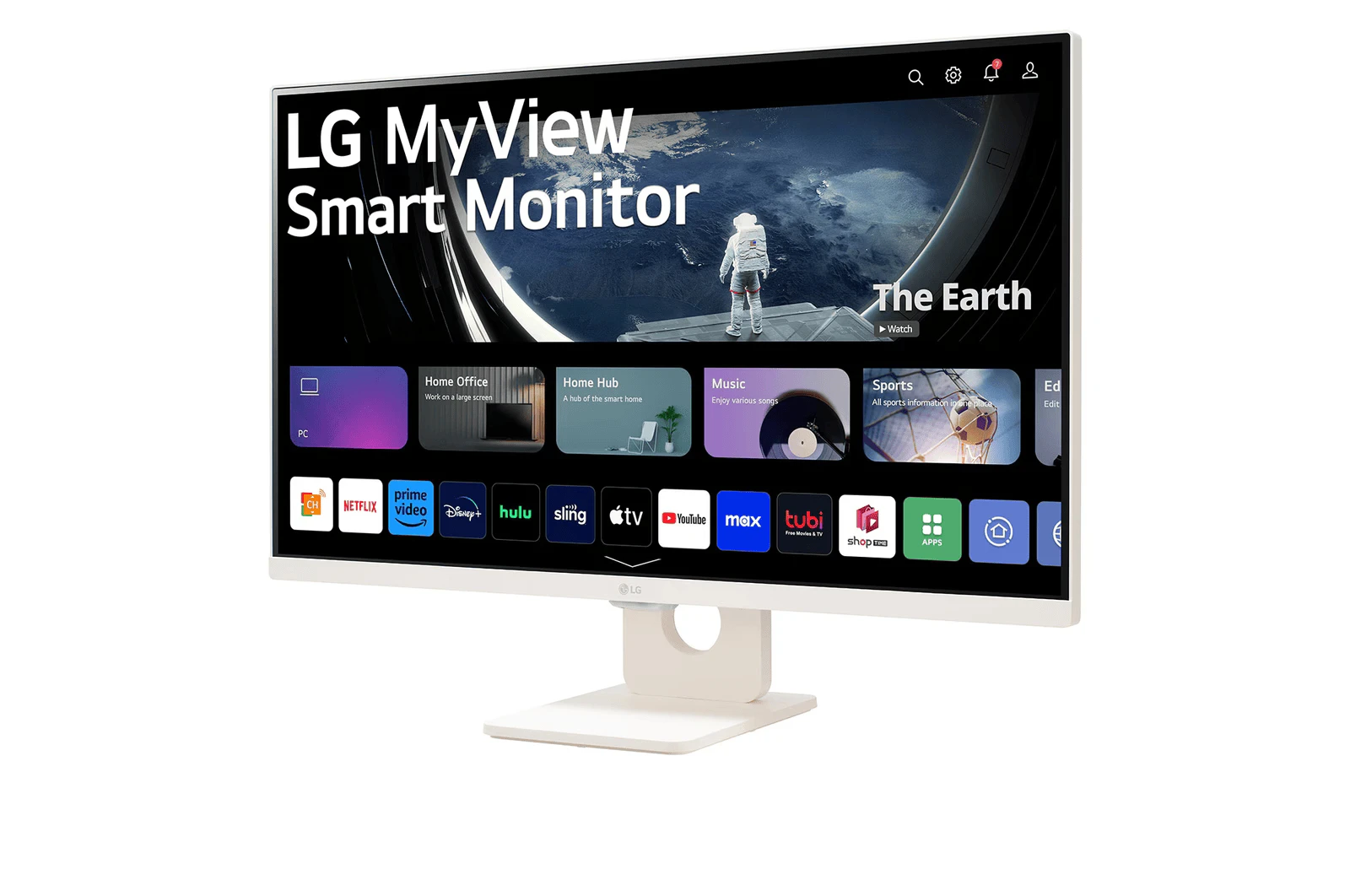 Монитор 27' LG MyView 27U511SA-W IPS 1920x1080, 100 Гц, 5 мс, 16:9, 250 кд/м², 2xHDMI, USB Hub (2x USB), белый, фото2