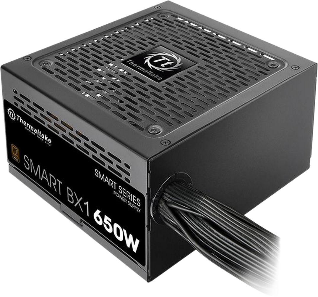 Блок питания Thermaltake Smart BX1 SE 650W, 650Вт, 80+ Bronze, 120мм, немодульный, черный