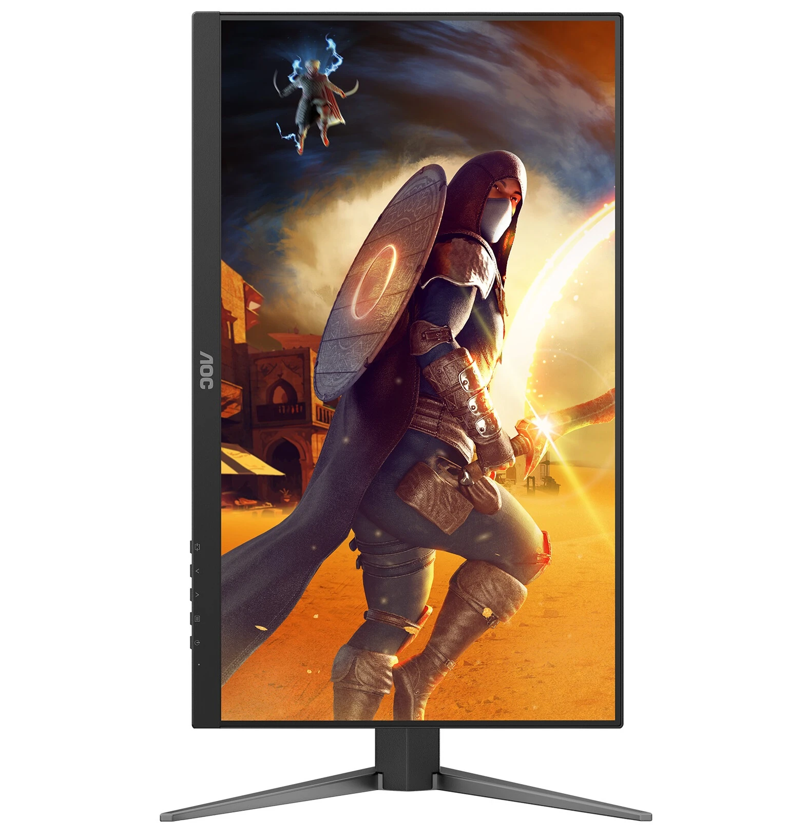 Монитор 23.8' AOC 24G4H IPS 1920x1080, 200 Гц, 0.3 мс (MPRT), 16:9, 300 кд/м², HDR10, HDMI 2.0, DP 1.4, 3.5 Jack, FreeSync, черный, фото8
