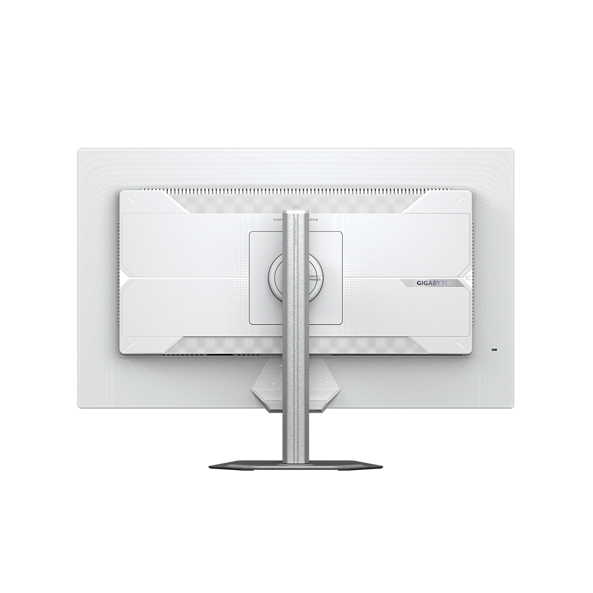 Монитор 27' Gigabyte M27UP ICE IPS 3840x2160, 160 Гц, 1 мс, 16:9, 350 кд/м², 2xHDMI 2.1, DP 1.4, USB-C, USB Hub (4x USB 3.2), 3.5 Jack, динамики (2x5 Вт), DisplayHDR 400, FreeSync Premium, G-Sync Compatible, Pivot, VESA 100x100, белый, фото6