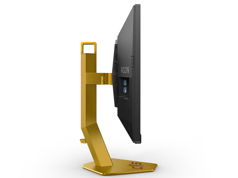 Монитор 24.1' AOC CS24A TN 1920x1080, 610 Гц, 0.3 мс, 16:9, 500 кд/м², 2xHDMI 2.1, DP 1.4, 3.5 Jack, USB Hub (4x USB 3.2), HDR10, FreeSync, черно-оранжевый, фото6