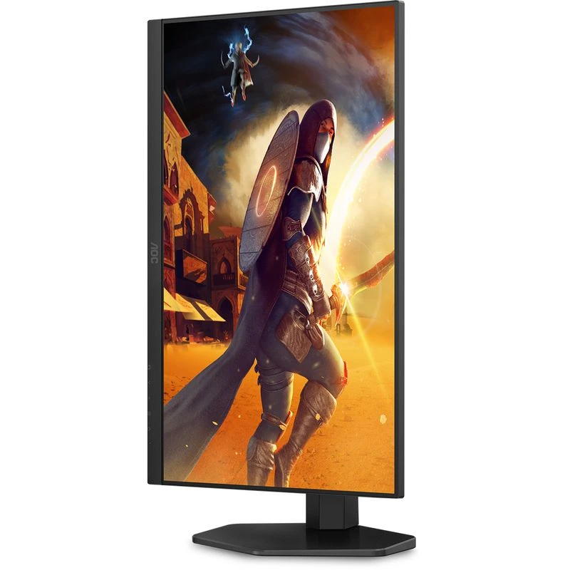 Монитор 23.8' AOC 24G4HX Fast IPS 1920x1080, 200 Гц, 0.3 мс (MPRT), 16:9, 300 кд/м², HDR10, HDMI 2.0, DP 1.4, 3.5 Jack, динамики (2x2 Вт), Adaptive-Sync, черный, фото6
