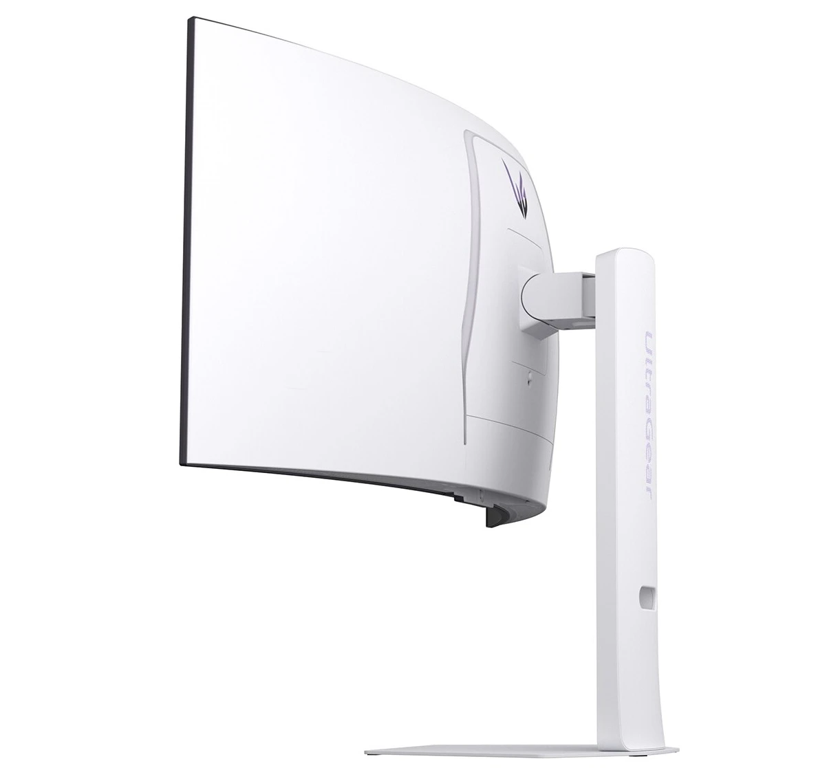 Монитор 39' LG UltraGear 39GX90SA-W OLED 3440x1440, 240 Гц, 0.03 мс, 21:9, 1300 кд/м² (пиковая), 2×HDMI 2.1, DP 1.4, USB-C (65 Вт PD), 3.5 Jack, динамики (2×7 Вт), DisplayHDR True Black 400, FreeSync Premium, G-Sync Compatible, изогнутый (800R), белый, фото8