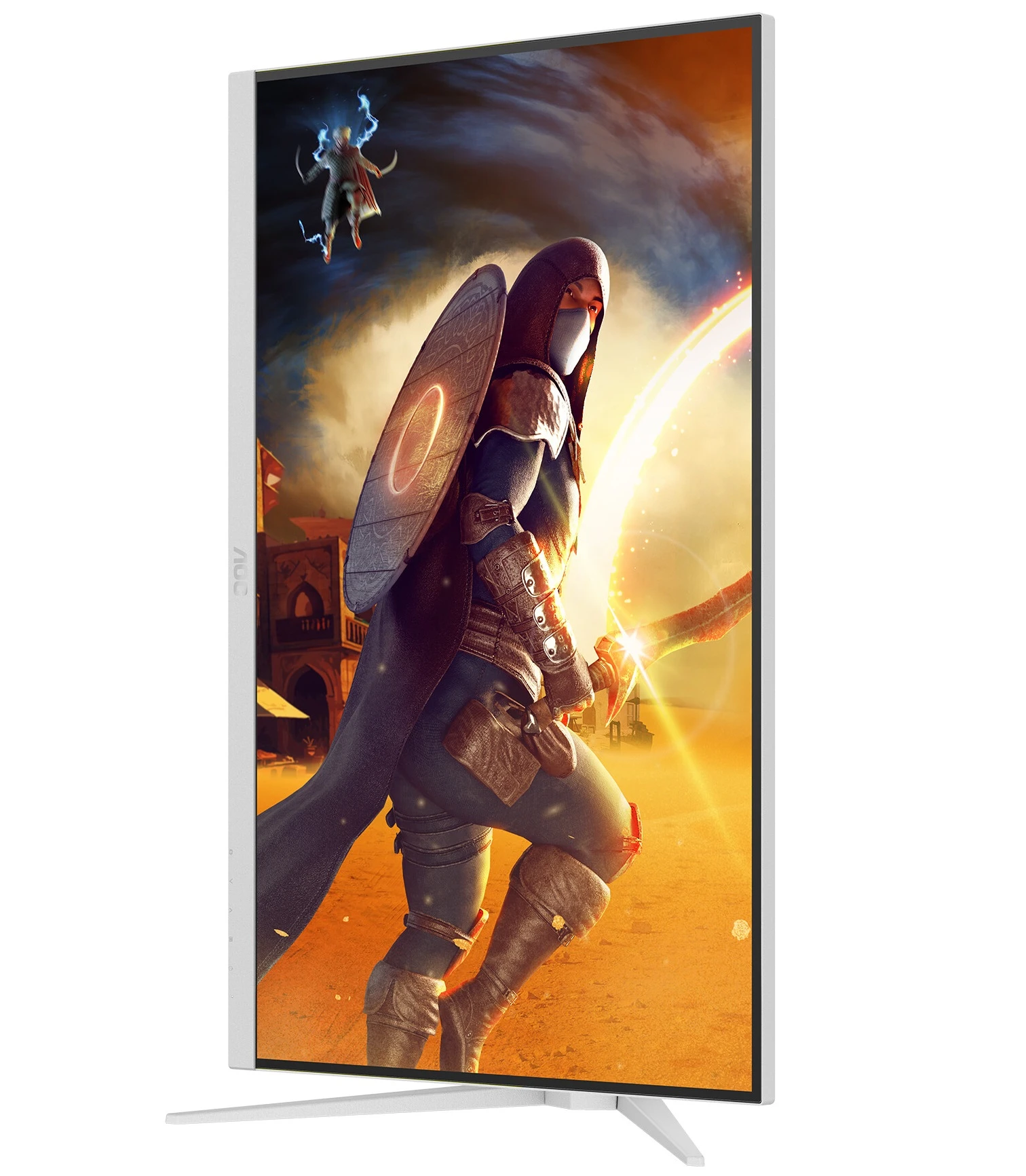 Монитор 27' AOC Q27G4/WS Fast IPS 2560x1440, 200 Гц, 1 мс, 16:9, 450 кд/м², DP 1.4, HDMI 2.0, DisplayHDR 400, белый, фото3