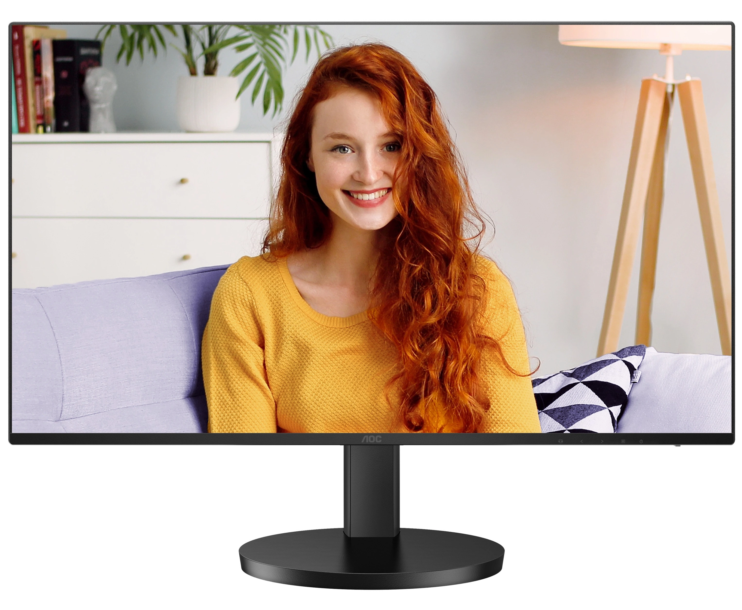 Монитор 27" AOC Q27B3CF2 IPS 2560x1440, 100 Гц, 4 мс, 16:9, 350 кд/м², HDMI, USB Type-C, встроенные динамики, черный