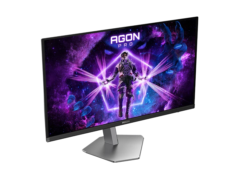Монитор 26.5' AOC AGON PRO AG276QSD QD-OLED 2560x1440, 360 Гц, 0.03 мс, 16:9, 1000 кд/м², 2xHDMI 2.1, 2xDP 1.4, 3.5 Jack, USB Hub (2x USB 3.2 Gen1), динамики (2x5 Вт), HDR10, FreeSync, черно-серый, фото3