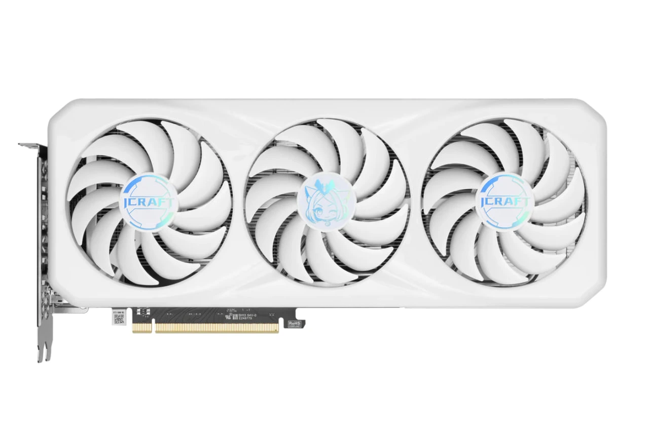 Видеокарта MAXSUN GeForce RTX 5060 iCraft OC, 8 GB GDDR7, 128 bit, 3xDisplayPort, HDMI, GPU 2280 MHz