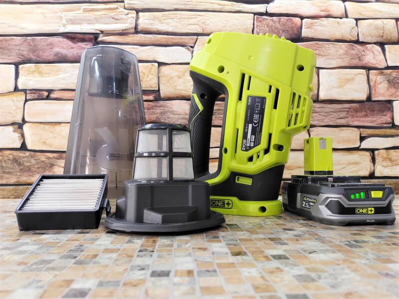 Автомобильный пылесос ryobi