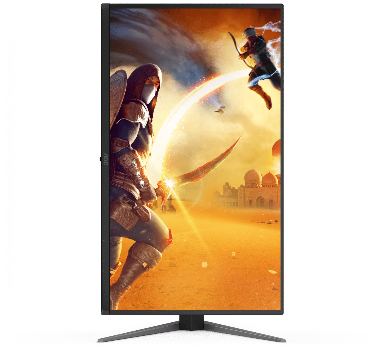 Монитор 27' AOC Q27G4ZD QD-OLED 2560x1440, 240 Гц, 0.03 мс, 16:9, 1000 кд/м² (пиковая), DisplayHDR True Black 400, DP 1.4, HDMI 2.0, USB Hub (4x USB 3.2), 3.5 Jack, Adaptive-Sync, черный, фото4
