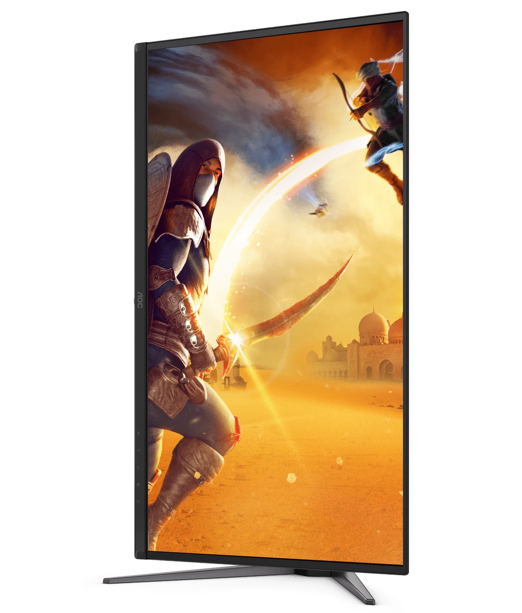 Монитор 27' AOC Q27G4ZD QD-OLED 2560x1440, 240 Гц, 0.03 мс, 16:9, 1000 кд/м² (пиковая), DisplayHDR True Black 400, DP 1.4, HDMI 2.0, USB Hub (4x USB 3.2), 3.5 Jack, Adaptive-Sync, черный, фото6