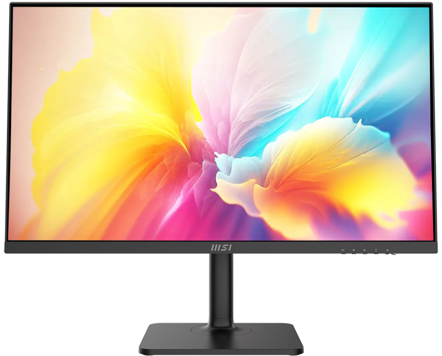 Монитор 27" MSI Modern MD272QXP IPS 2560x1440, 100 Гц, 4 мс (GtG), 16:9, DisplayHDR 400, 400 кд/м², HDMI 2.0b, DisplayPort 1.2a, USB-C (65 Вт), встроенные динамики (2x3 Вт), Flicker Free, Low Blue Light, Adaptive-Sync, KVM-переключатель, регулировка по высоте, поворотная подставка, портретный режим, черный