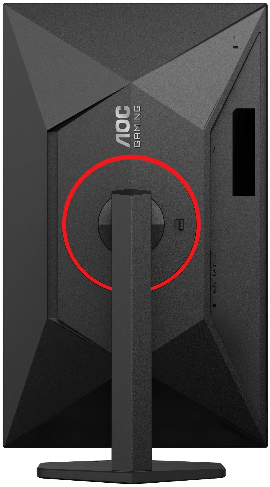 Монитор 27' AOC Q27G4ZR IPS 2560x1440, 240 Гц, 1 мс, 16:9, 400 кд/м², 2xHDMI 2.0, DP 1.4, 3.5 Jack, динамики (2x2 Вт), FreeSync Premium, G-Sync Compatible, черный/красный, фото11