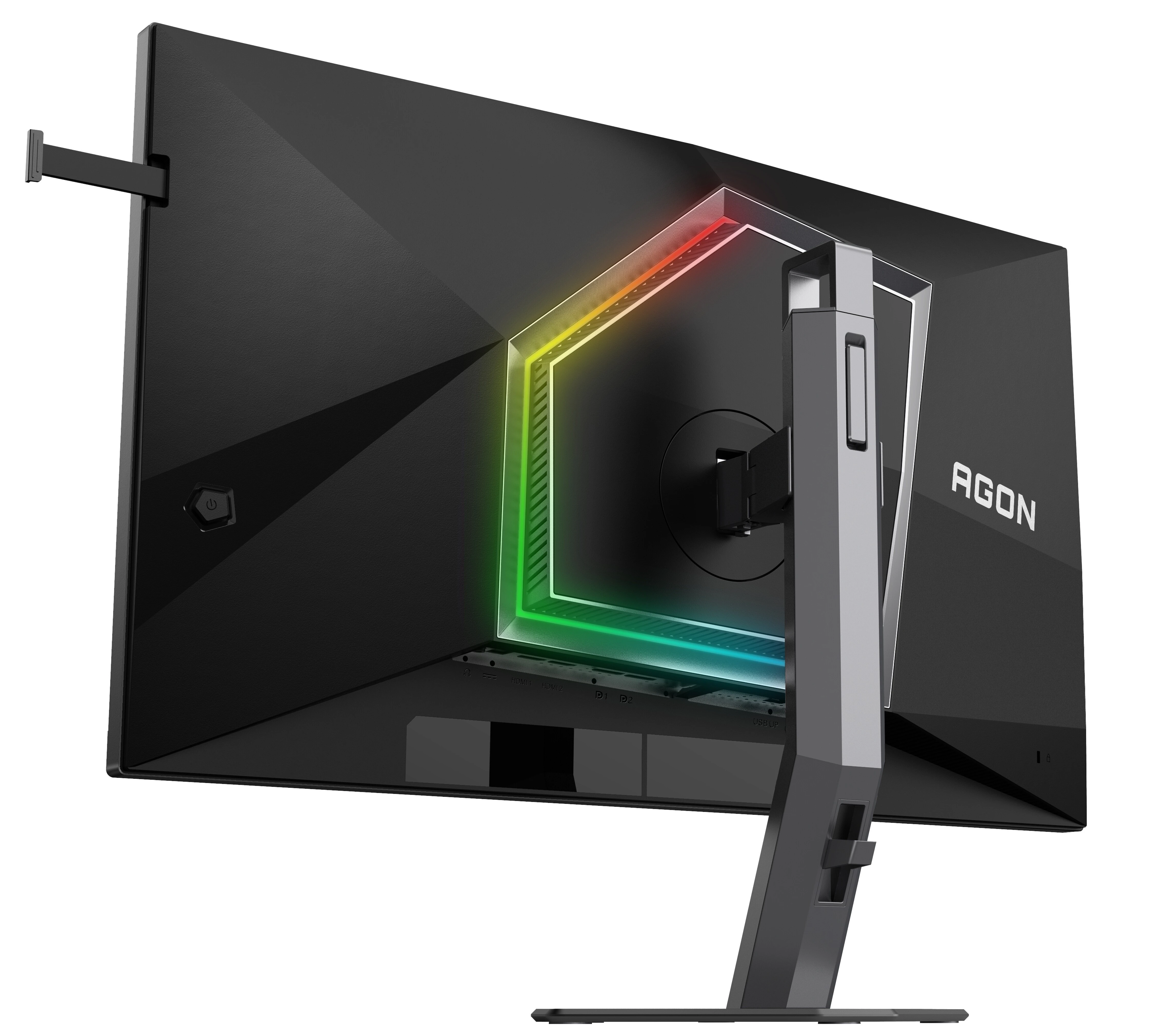 Монитор 24.1' AOC AGON PRO AG246FK TN 1920x1080, 540 Гц, 0.5 мс, 16:9, 400 кд/м², 2xHDMI 2.0, DP 1.4, 3.5 Jack, USB Hub (4x USB), HDR10, FreeSync Premium, черно-серый, фото14