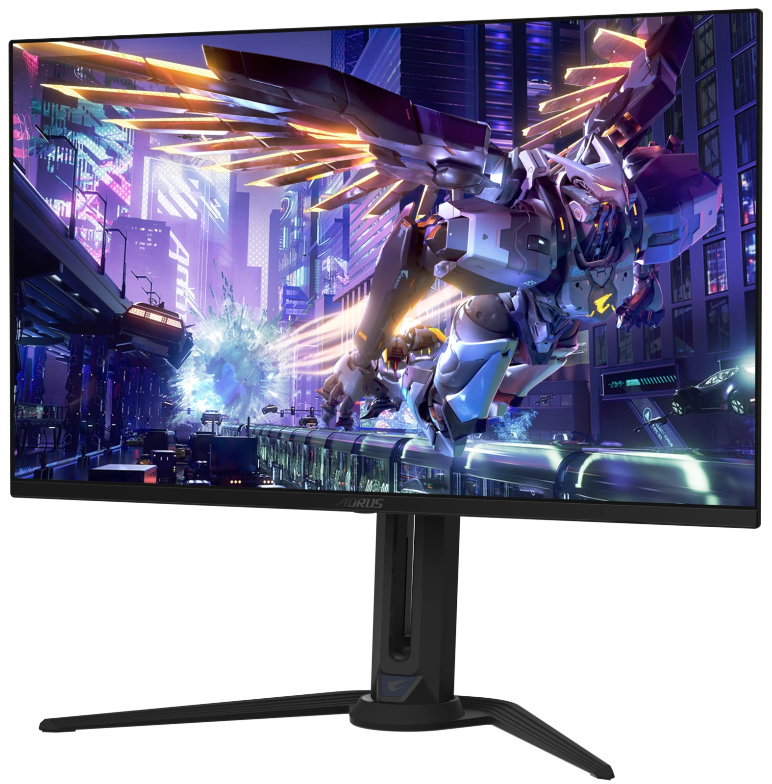 Монитор 31.5' Gigabyte AORUS FO32U2-EK QD-OLED 3840x2160, 240 Гц, 0.03 мс, 16:9, 1000 кд/м², DisplayHDR True Black 400, DP 2.1, HDMI 2.1, USB-C, USB Hub (3x USB 3.2), 3.5 Jack, FreeSync Premium Pro, KVM, динамики (2x5 Вт), черный, фото12