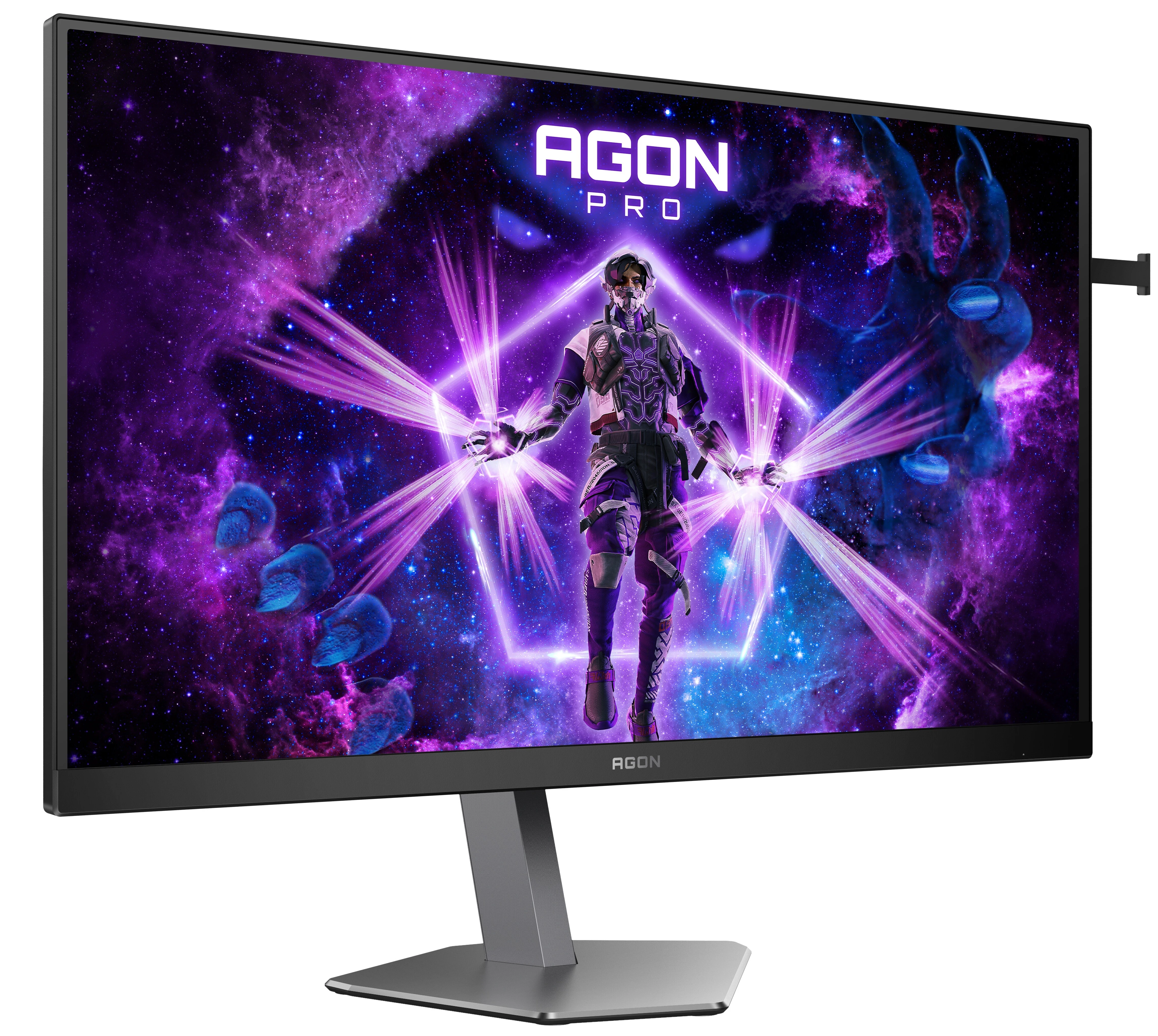 Монитор 24.1' AOC AGON PRO AG246FK TN 1920x1080, 540 Гц, 0.5 мс, 16:9, 400 кд/м², 2xHDMI 2.0, DP 1.4, 3.5 Jack, USB Hub (4x USB), HDR10, FreeSync Premium, черно-серый, фото2