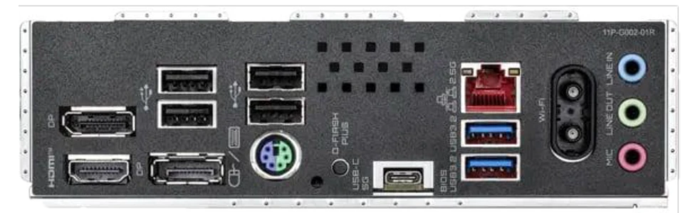 Материнская плата Gigabyte B840M DS3H WIFI6, AM5, AMD B840, 4xDDR5, 4xSATA, 2xM.2, 1xPCIe 4.0 x16, 1xPCIe 3.0 x4, 1xHDMI, 2xDP, 1x2.5Gb LAN, Wi-Fi 6, Bluetooth 5.3, 1xUSB-C 5Gbps, 2xUSB-A 5Gbps, 4xUSB-A 2.0, 3x3.5 мм, 7.1, mATX, фото3