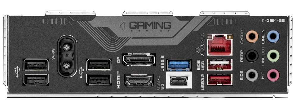 Материнская плата Gigabyte B760 GAMING X WIFI6E GEN5, LGA1700, Intel B760, 4xDDR5, 4xSATA, 3xM.2, 1xPCIe 5.0 x16, 2xPCIe 3.0 x1, 1xHDMI, 1xDP, 1x2.5Gb LAN, Wi-Fi 6E, Bluetooth 5.3, 1xUSB-C 5Gbps, 1xUSB-A 10Gbps, 1xUSB-A 5Gbps, 5xUSB-A 2.0, 6x3.5 мм, 7.1, ATX, фото3