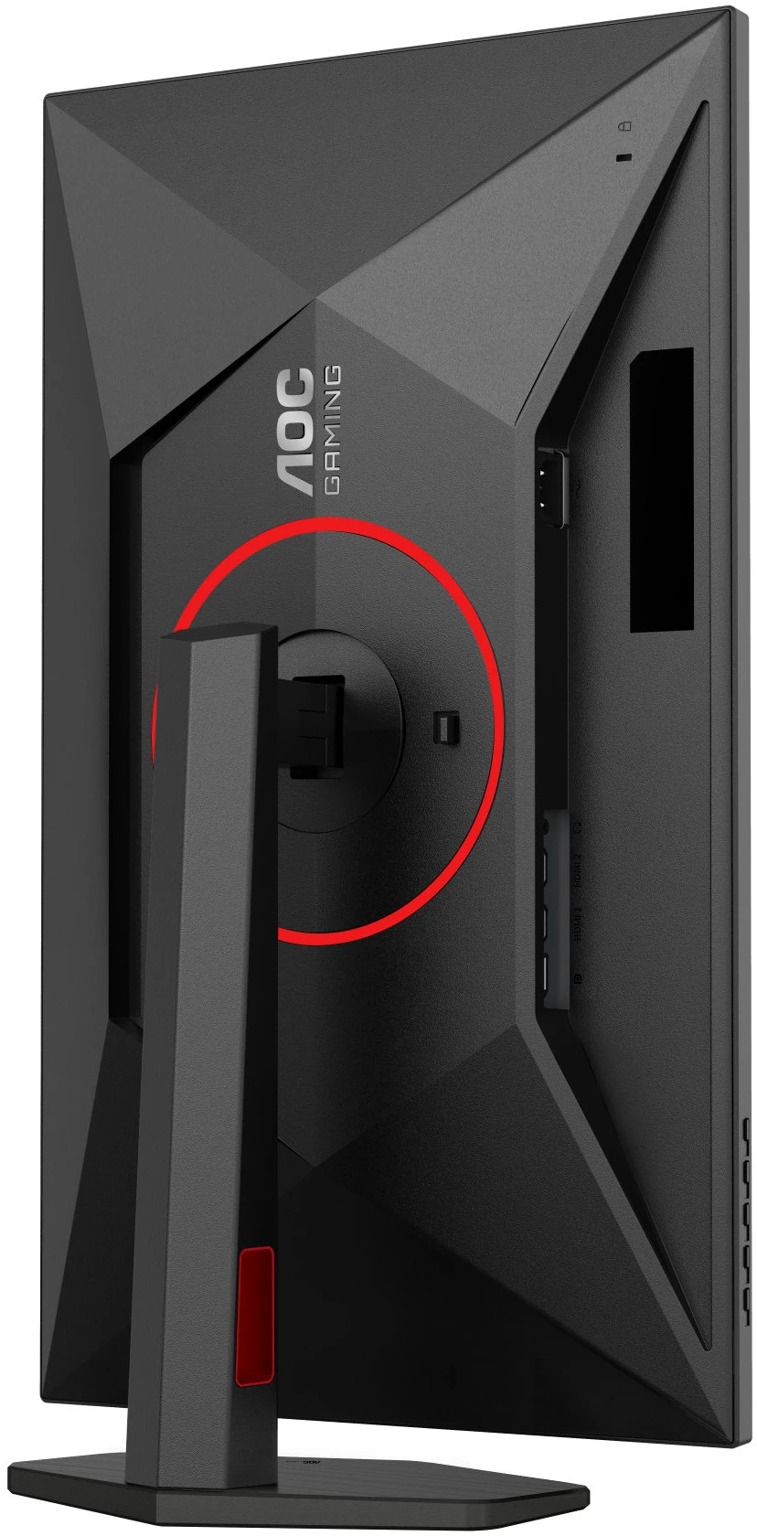 Монитор 27' AOC Q27G4ZR IPS 2560x1440, 240 Гц, 1 мс, 16:9, 400 кд/м², 2xHDMI 2.0, DP 1.4, 3.5 Jack, динамики (2x2 Вт), FreeSync Premium, G-Sync Compatible, черный/красный, фото12