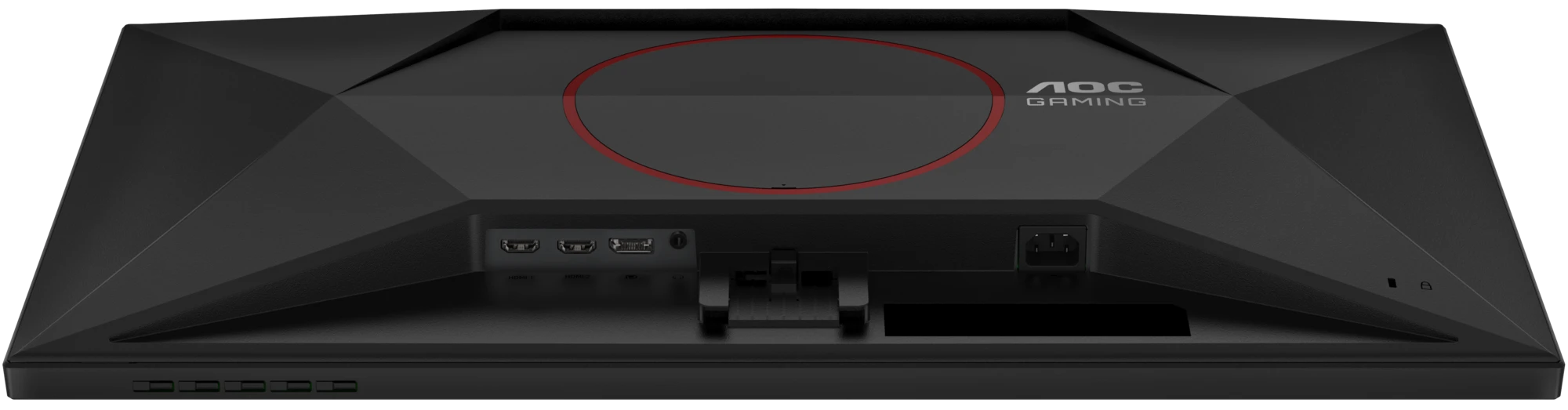 Монитор 27' AOC Q27G42HE IPS 2560x1440, 180 Гц, 0.5 мс, 16:9, 350 кд/м², HDMI 2.0, DP 1.4, 3.5 Jack, HDR10, G-Sync, Adaptive-Sync, черный/красный, фото3