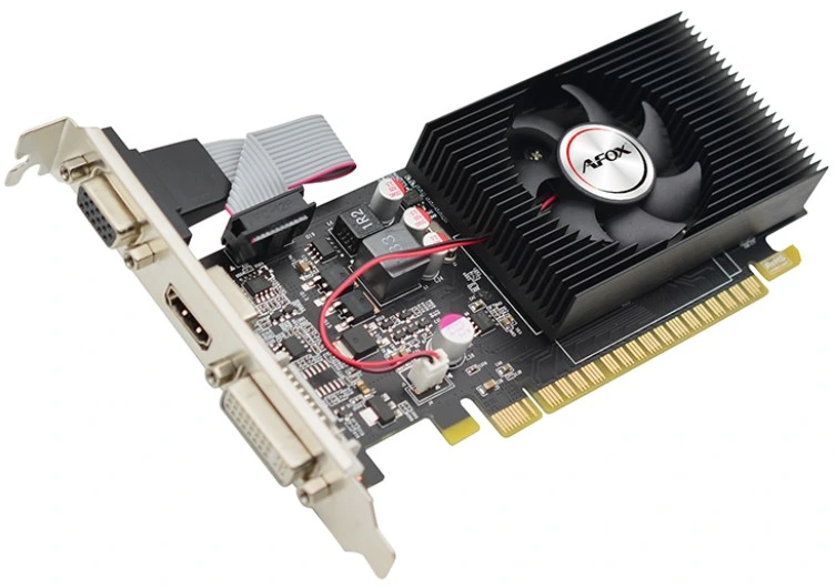 Видеокарта AFOX GeForce GT 730, 4 GB DDR3, 128 bit, DVI-D, HDMI, VGA (D-Sub), GPU 700 МГц, фото3