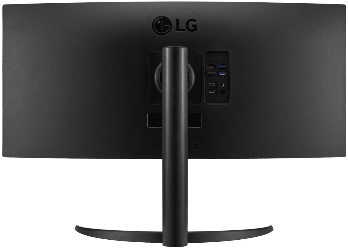 Монитор 34' LG UltraWide 34WR55QK-B VA 3440x1440, 100 Гц, 5 мс, 21:9, 300 кд/м², DP 1.4, 2xHDMI 2.0, USB Type-C, USB Hub, изогнутый экран (1800R), черный, фото5