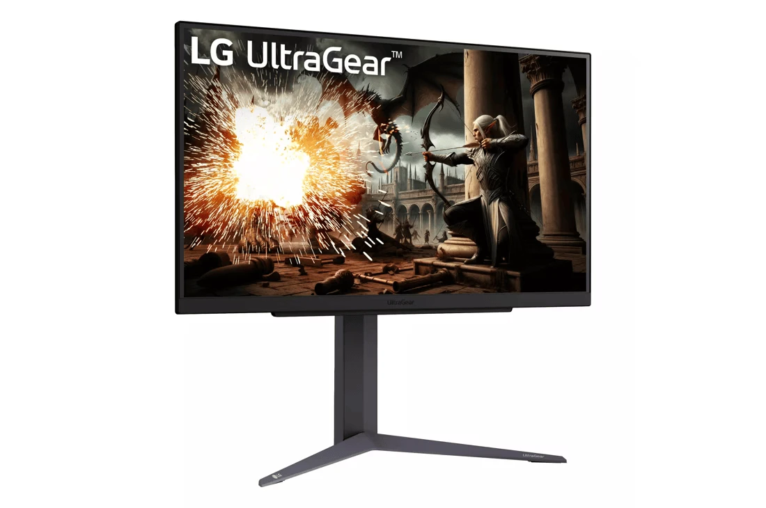 Монитор 27' LG UltraGear 27GS75Q-B IPS 2560x1440, 180 Гц, 1 мс, 16:9, 300 кд/м², DP, HDMI, 3.5 Jack, HDR10, FreeSync Premium Pro, G-Sync Compatible, черный, фото2