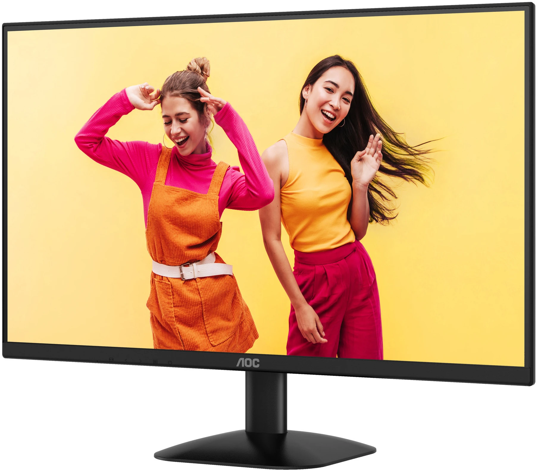 Монитор 27' AOC 27B35HM VA 1920x1080, 100 Гц, 4 мс (1 мс MPRT), 16:9, 250 кд/м², VGA, HDMI 1.4, HDR10, Adaptive-Sync, черный, фото3