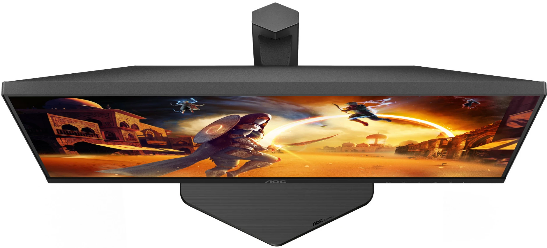 Монитор 27' AOC Q27G4ZR IPS 2560x1440, 240 Гц, 1 мс, 16:9, 400 кд/м², 2xHDMI 2.0, DP 1.4, 3.5 Jack, динамики (2x2 Вт), FreeSync Premium, G-Sync Compatible, черный/красный, фото6