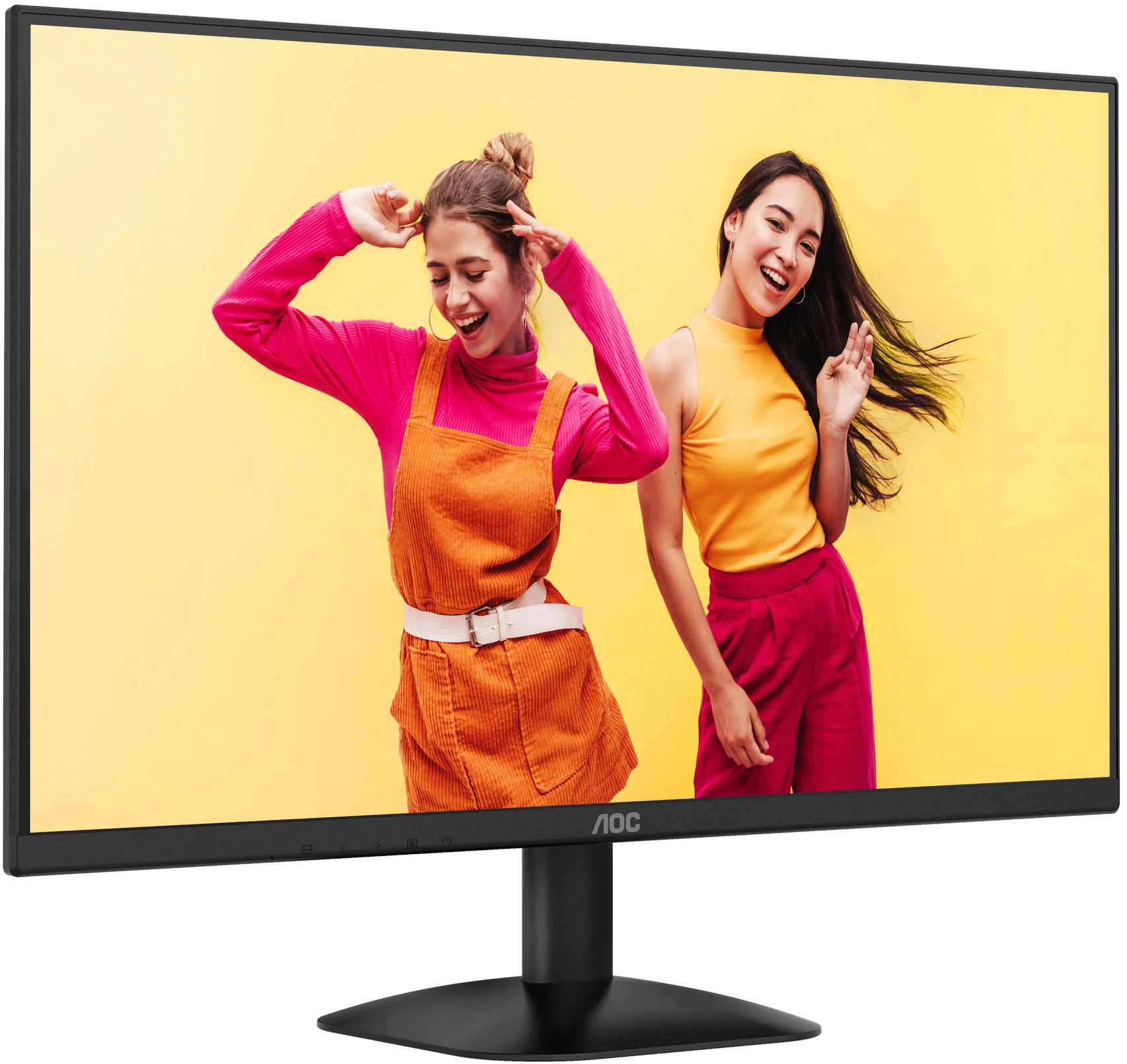 Монитор 27' AOC 27B35HM VA 1920x1080, 100 Гц, 4 мс (1 мс MPRT), 16:9, 250 кд/м², VGA, HDMI 1.4, HDR10, Adaptive-Sync, черный, фото2