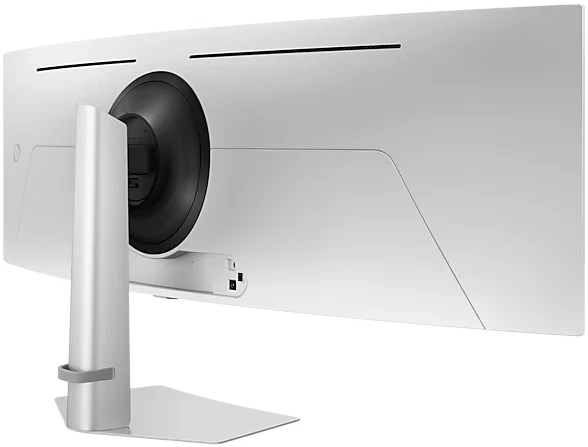 Монитор 49' Samsung Odyssey OLED G9 S49DG910SI OLED 5120x1440, 144 Гц, 0.03 мс, 32:9, 250 кд/м², DisplayHDR True Black 400, DP 1.4, HDMI 2.1, microHDMI 2.1, 3.5 Jack, FreeSync Premium Pro, PIP, изогнутый экран (1800R), серебристый, фото4