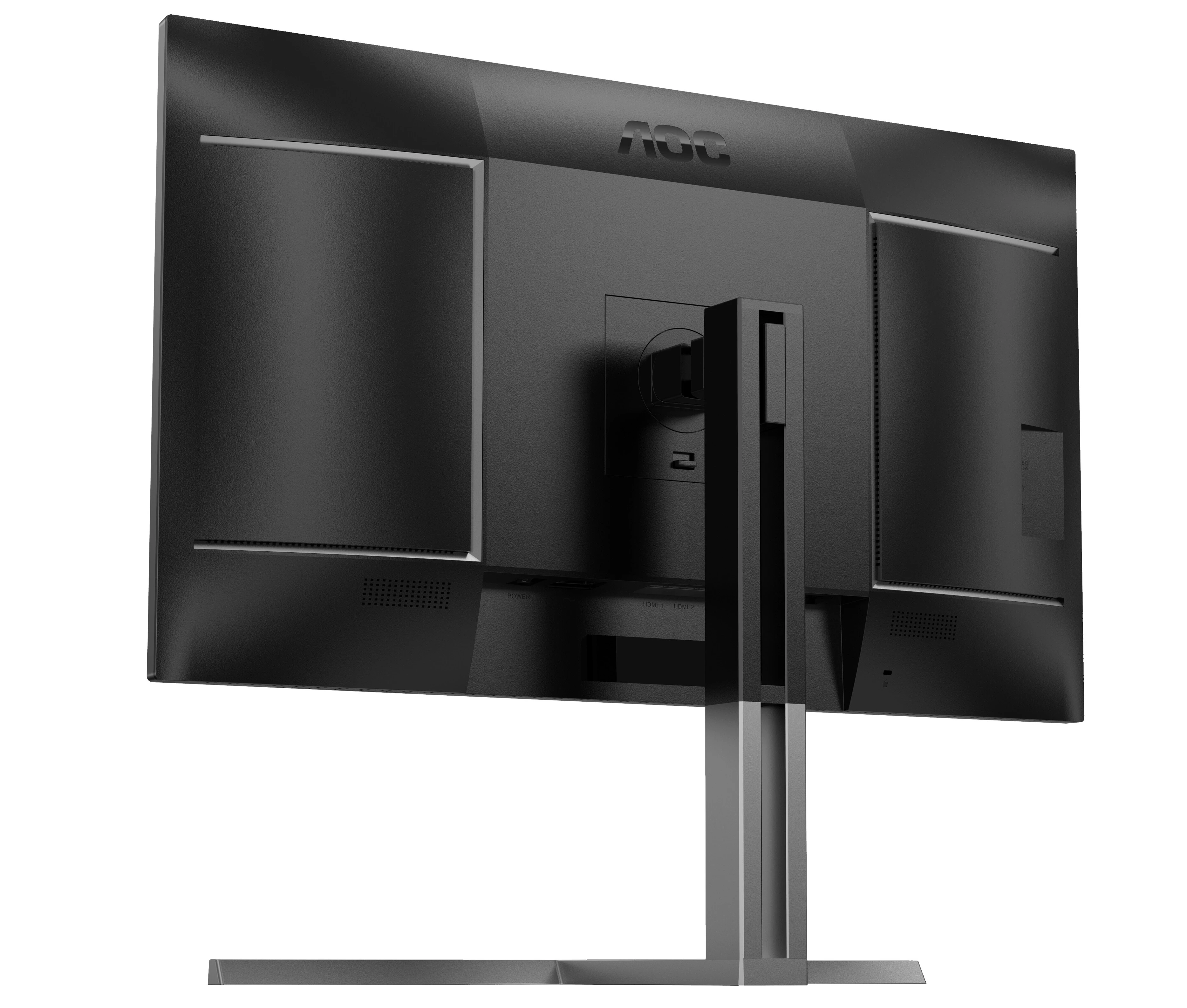 Монитор 31.5' AOC U32U3CV IPS 3840x2160, 60 Гц, 4 мс, 16:9, 400 кд/м², 2xHDMI 2.0, DP 1.4, USB-C, 3.5 Jack, USB Hub (4x USB 3.2), динамики (2x3 Вт), HDR10, Adaptive-Sync, черный, фото13