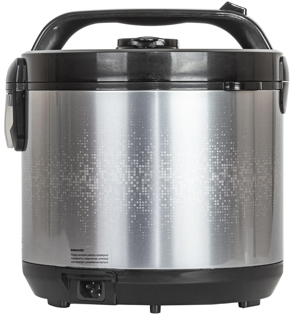 Мультиварка JVC JK-MC500 черный/серебристый, 4 л, 860 Вт, кнопки, 11 программ