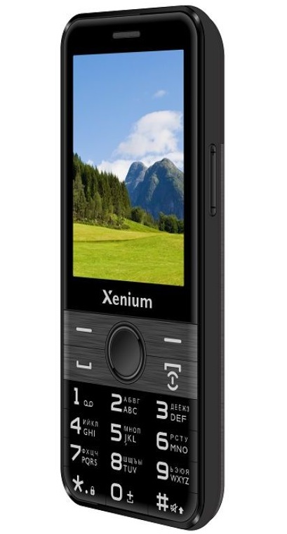 Мобильный телефон Xenium X800 черный моноблок 2Sim 2.8" 240x320 Spreadtrum ThreadX RTOS 0.3Mpix GSM9