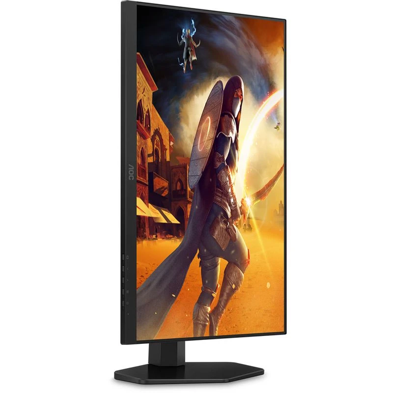 Монитор 23.8' AOC 24G4HX Fast IPS 1920x1080, 200 Гц, 0.3 мс (MPRT), 16:9, 300 кд/м², HDR10, HDMI 2.0, DP 1.4, 3.5 Jack, динамики (2x2 Вт), Adaptive-Sync, черный, фото5