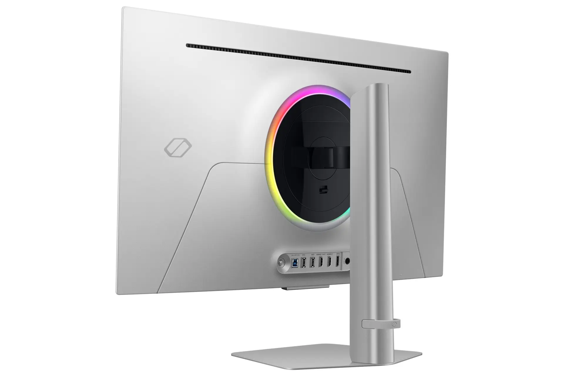 Монитор 31.5' Samsung Odyssey OLED G8 G80SD OLED 3840x2160, 240 Гц, 0.03 мс, 16:9, 250 кд/м², 2xHDMI, 1xDP, 2xUSB, 1xUSB-B, 2x5 Вт, серебристый, фото12