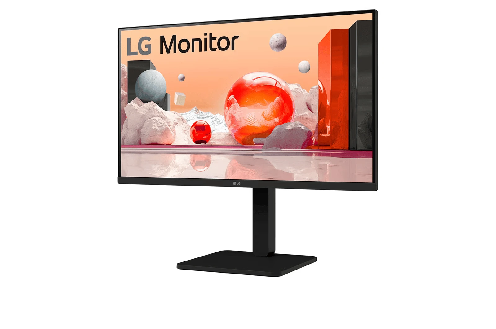 Монитор 27' LG 27BA45QB-B IPS 2560x1440, 75 Гц, 5 мс, 16:9, 350 кд/м², 2xHDMI 2.0, DP 1.4, 3.5 Jack, HDR10, динамики (2x5 Вт), VESA 100x100, черный, фото2