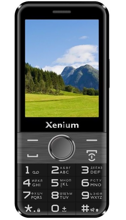 Мобильный телефон Xenium X800 черный моноблок 2Sim 2.8" 240x320 Spreadtrum ThreadX RTOS 0.3Mpix GSM9
