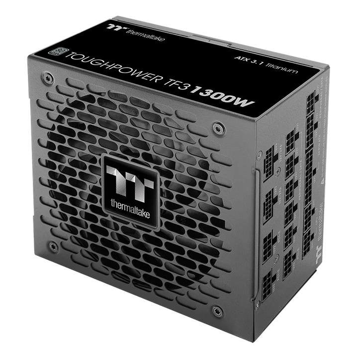 Блок питания Thermaltake Toughpower TF3 1300W, 1300Вт, 80+ Titanium, 140мм, модульный, черный, вид 4