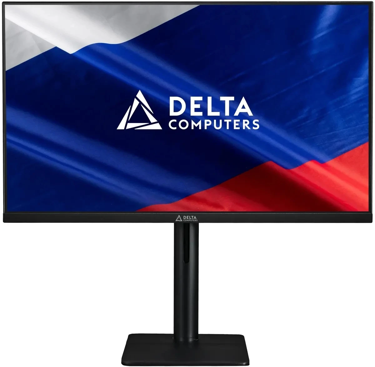 Монитор 23.8' Delta СОВА ОМ238I IPS 1920x1080, 75 Гц, 5 мс, 16:9, 250 кд/м², DP 1.2, HDMI 1.4, VGA, динамики (2x3 Вт), черный, фото 1