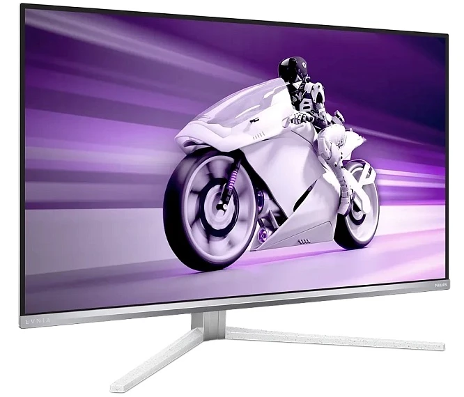 Монитор 31.5' Philips Evnia 32M2N8800 QD-OLED 3840x2160, 240 Гц, 0.03 мс, 16:9, 1000 кд/м², 2xHDMI 2.1, DP 1.4, USB Hub (2x USB), 3.5 Jack, G-Sync, Adaptive-Sync, динамики (2x5 Вт), VESA 100x100, белый, фото2