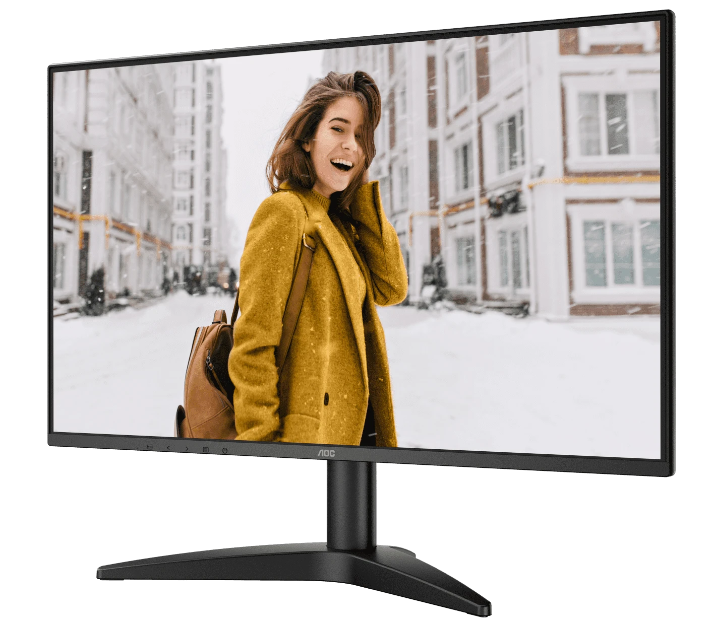 Монитор 23.8' AOC 24B36H IPS 1920x1080, 120 Гц, 1 мс, 16:9, 300 кд/м², HDMI 1.4, VGA, черный, фото2