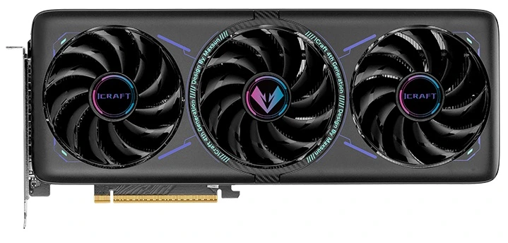 Видеокарта MAXSUN GeForce RTX 5060 iCraft OC, 8 GB GDDR7, 128 bit, 3xDisplayPort, HDMI, GPU 2280 MHz, фото 1