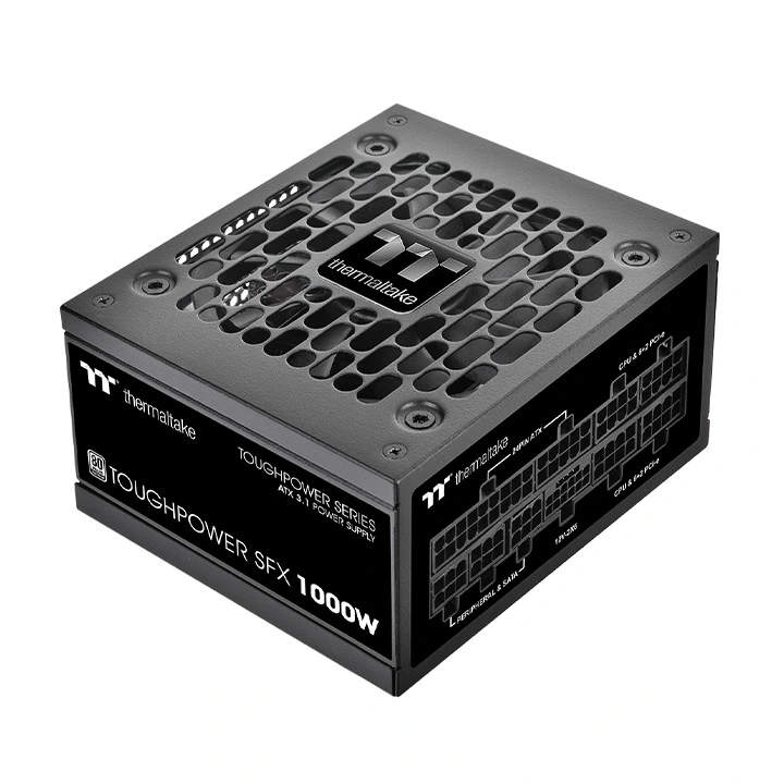 Блок питания Thermaltake Toughpower SFX 1000W Platinum, 1000Вт, 80+ Platinum, 90мм, модульный, черный, вид 2