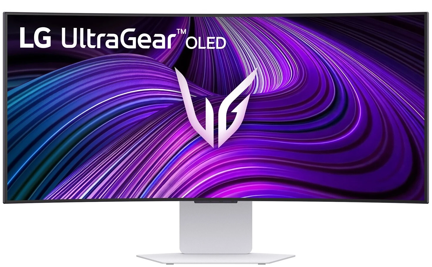 Монитор 34' LG UltraGear 34GX90SA-W OLED 3440x1440, 240 Гц, 0.03 мс, 21:9, 1300 кд/м² (пиковая), 2×HDMI 2.1, DP 1.4, USB-C (65 Вт PD), USB Hub, 3.5 Jack, динамики (2×7 Вт), DisplayHDR True Black 400, FreeSync Premium, G-Sync Compatible, изогнутый (800R), белый, фото2
