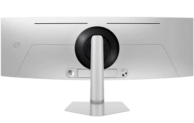 Монитор 49' Samsung Odyssey OLED G9 S49DG910SI OLED 5120x1440, 144 Гц, 0.03 мс, 32:9, 250 кд/м², DisplayHDR True Black 400, DP 1.4, HDMI 2.1, microHDMI 2.1, 3.5 Jack, FreeSync Premium Pro, PIP, изогнутый экран (1800R), серебристый, фото3