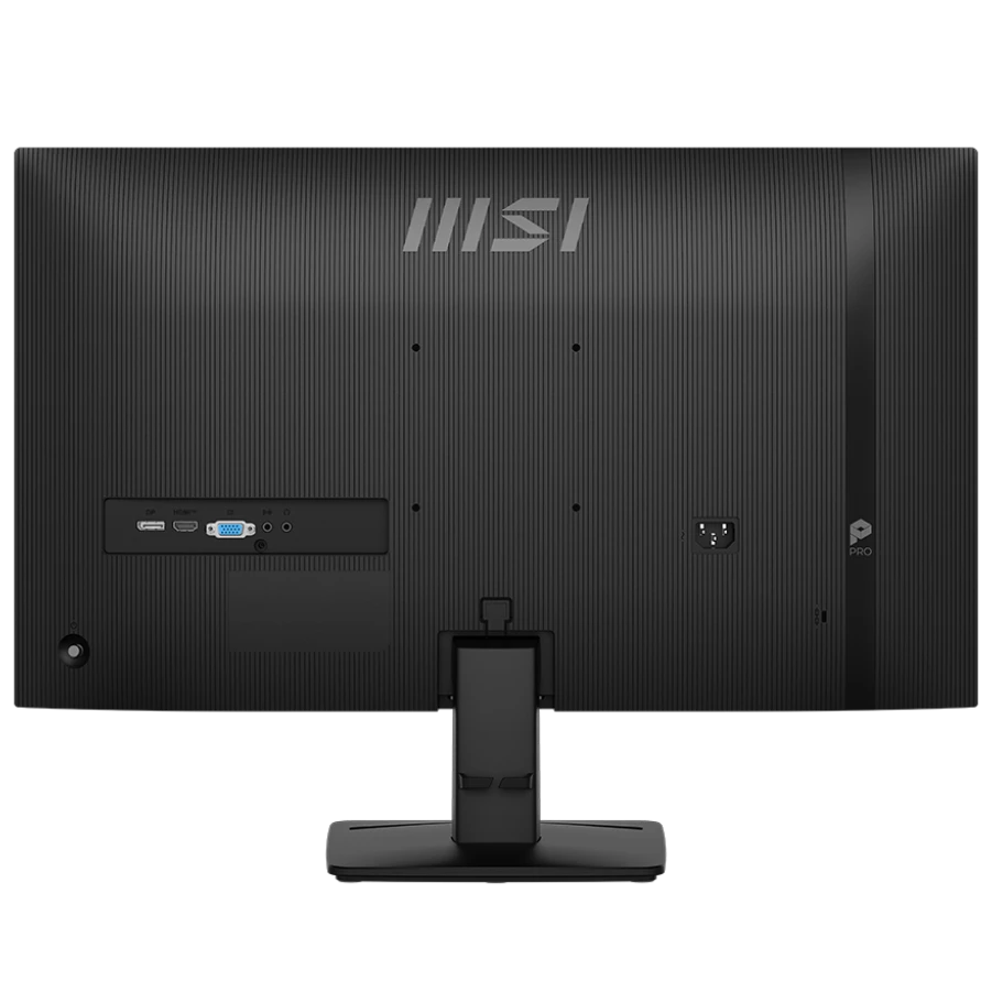 Монитор 27' MSI PRO MP275 E2 IPS 1920x1080, 120 Гц, 4 мс (1 мс MPRT), 16:9, 300 кд/м², VGA, HDMI 2.0, DP 1.2a, 3.5 Jack, динамики (2×2 Вт), Adaptive-Sync, черный, фото3
