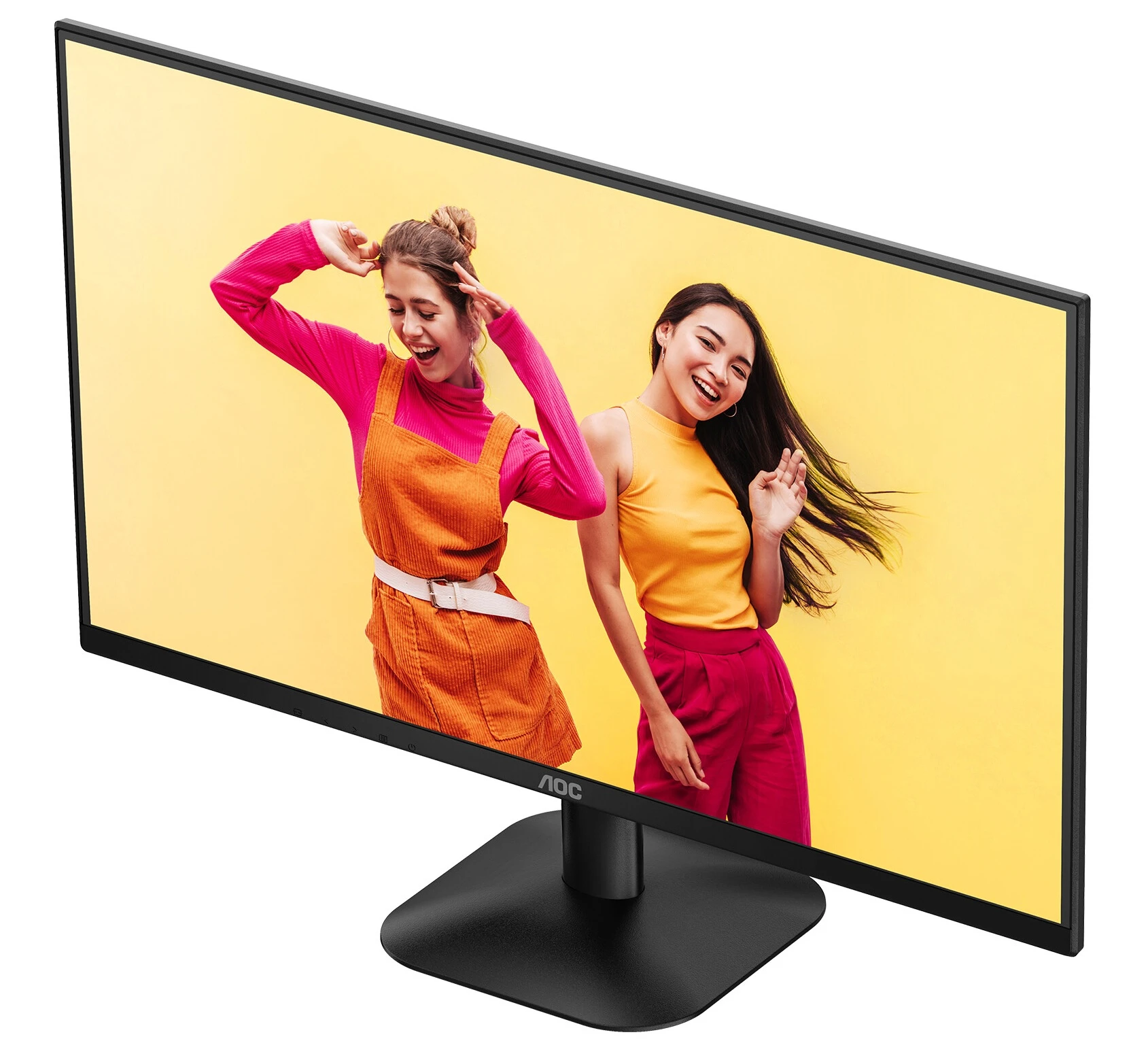Монитор 23.8' AOC Q24B35 IPS 2560x1440, 120 Гц, 4 мс, 16:9, 250 кд/м², HDMI 2.0, DP 1.4, HDR10, черный, фото5